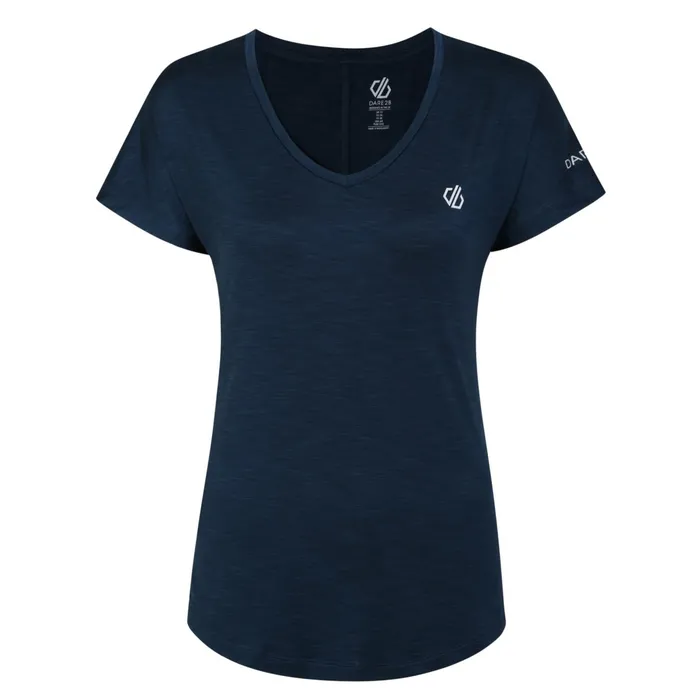 Dare 2b Gym Tops Vigilant Lightweight Tee Moonlight Denim 8211 Women