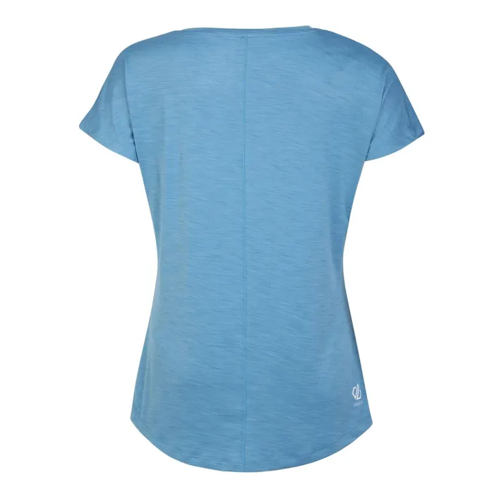 Dare 2b Gym Tops Vigilant Lightweight Tee Niagara Blue 8211 Women