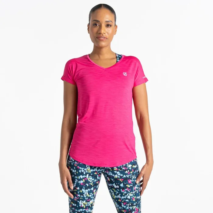 Dare 2b Gym Tops Vigilant Lightweight Tee Pure Pink 8211 Women