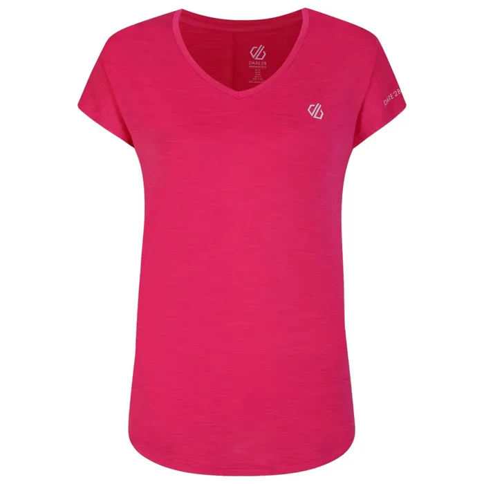 Dare 2b Gym Tops Vigilant Lightweight Tee Pure Pink 8211 Women