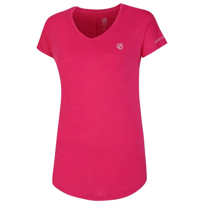 Dare 2b Gym Tops Vigilant Lightweight Tee Pure Pink 8211 Women