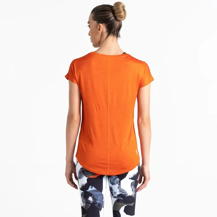 Dare 2b Gym Tops Vigilant Lightweight Tee Rusty Orange 8211 Women