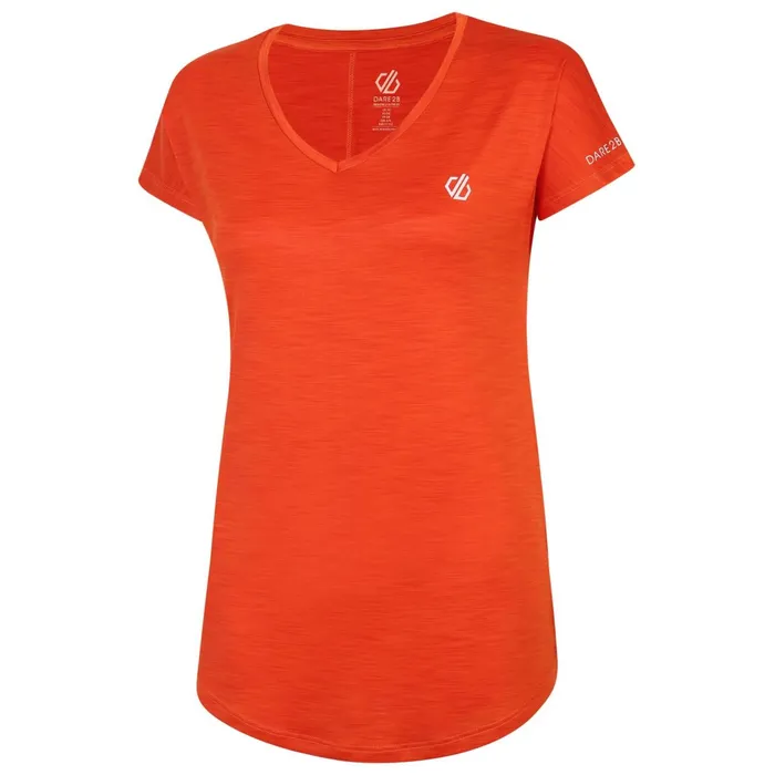 Dare 2b Gym Tops Vigilant Lightweight Tee Rusty Orange 8211 Women