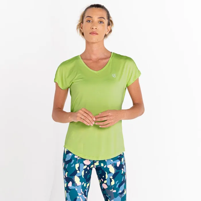 Dare 2b Gym Tops Vigilant Lightweight Tee Sharp Green 8211 Women