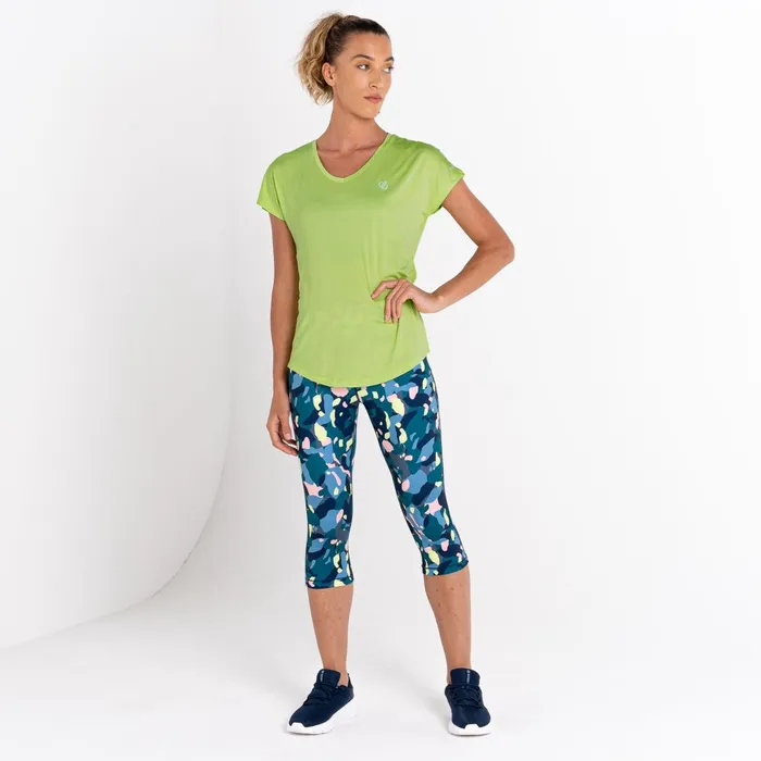 Dare 2b Gym Tops Vigilant Lightweight Tee Sharp Green 8211 Women