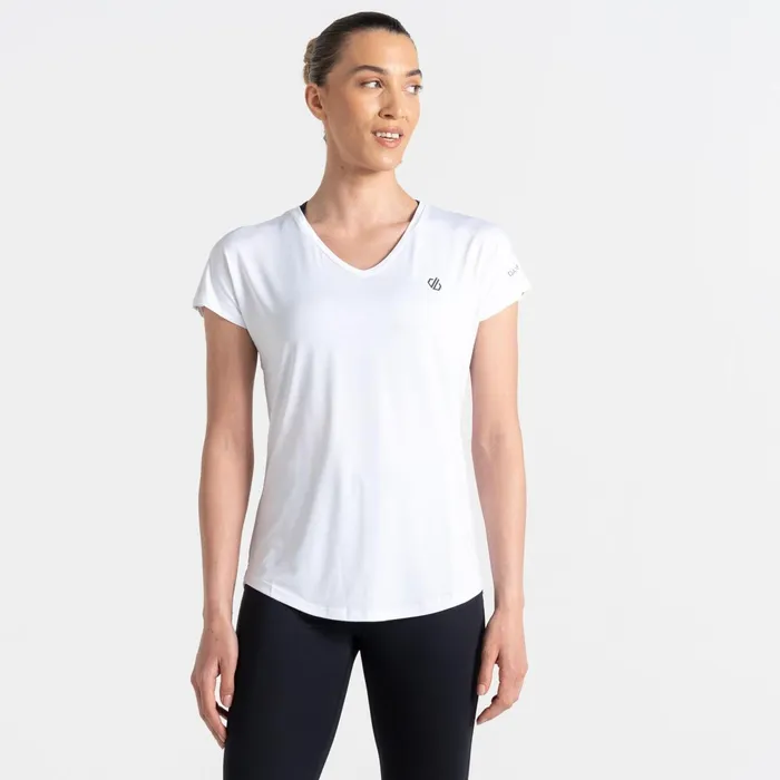 Dare 2b Gym Tops Vigilant Lightweight Tee White 8211 Women