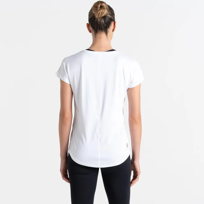 Dare 2b Gym Tops Vigilant Lightweight Tee White 8211 Women