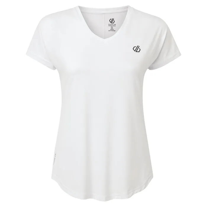 Dare 2b Gym Tops Vigilant Lightweight Tee White 8211 Women