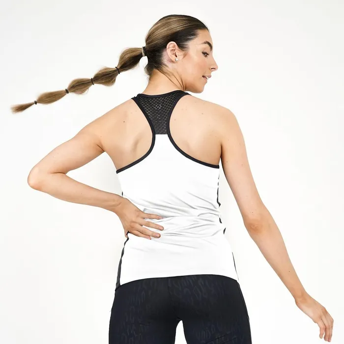 Dare 2b Gym Tops You039re A Gem Racer Back Vest White Black 8211 Women