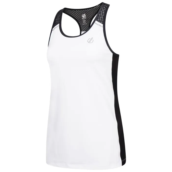 Dare 2b Gym Tops You039re A Gem Racer Back Vest White Black 8211 Women