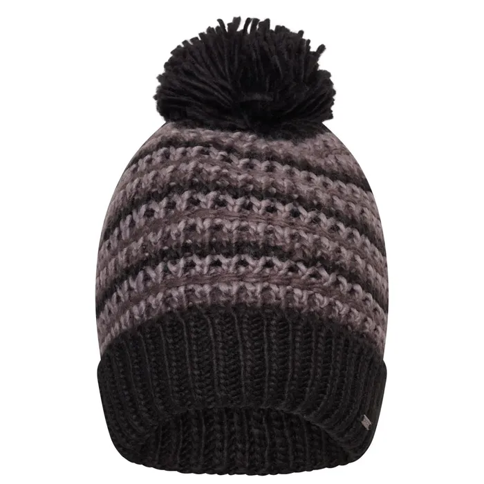 Dare 2b Hats Adults039 Headstart Beanie Black Ebony Grey 8211 WomenMen