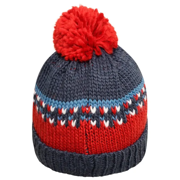 Dare 2b Hats Boffin Bobble Hat Moonlight Denim Red 8211 Kids