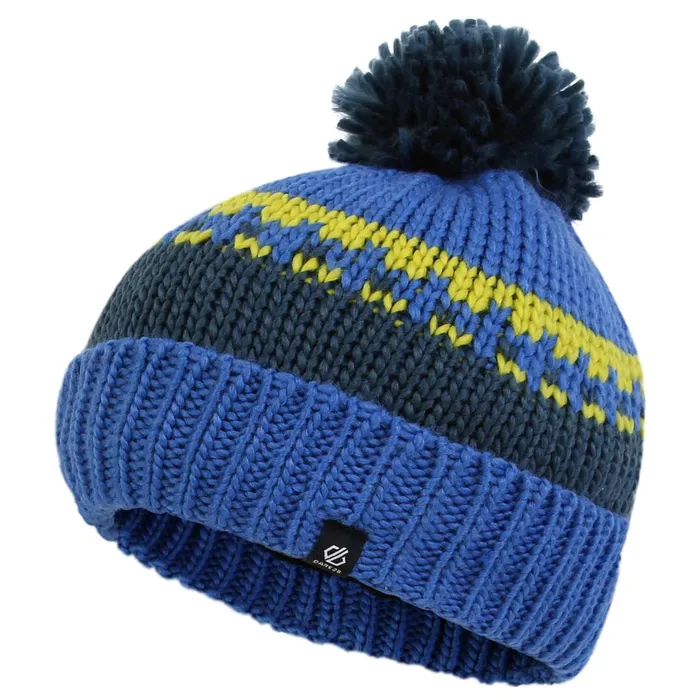 Dare 2b Hats Boffin Bobble Hat Olympian Blue 8211 Kids