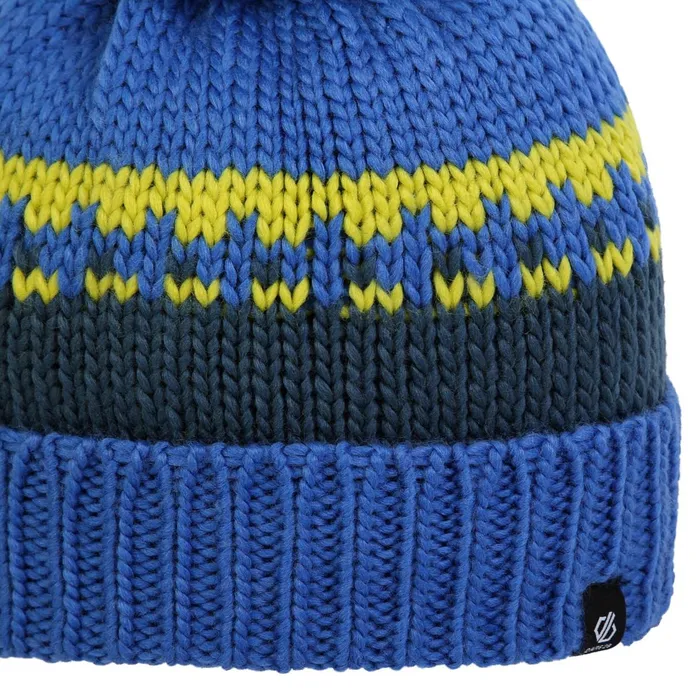 Dare 2b Hats Boffin Bobble Hat Olympian Blue 8211 Kids