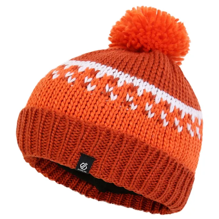 Dare 2b Hats Boffin Bobble Hat Orange 8211 Kids