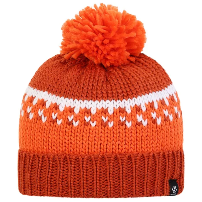 Dare 2b Hats Boffin Bobble Hat Orange 8211 Kids