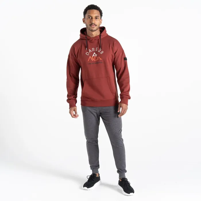 Dare 2b Hoodies and Sweatshirts Distinctly Graphic Hoodie Madder Brown 8211 Men