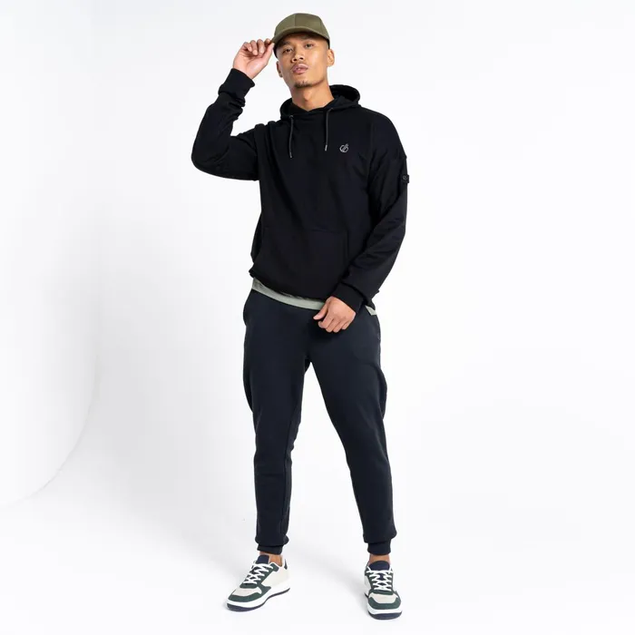 Dare 2b Hoodies and Sweatshirts Jermaine Jenas 8211 Distinctly Graphic Hoodie Black 8211 Men