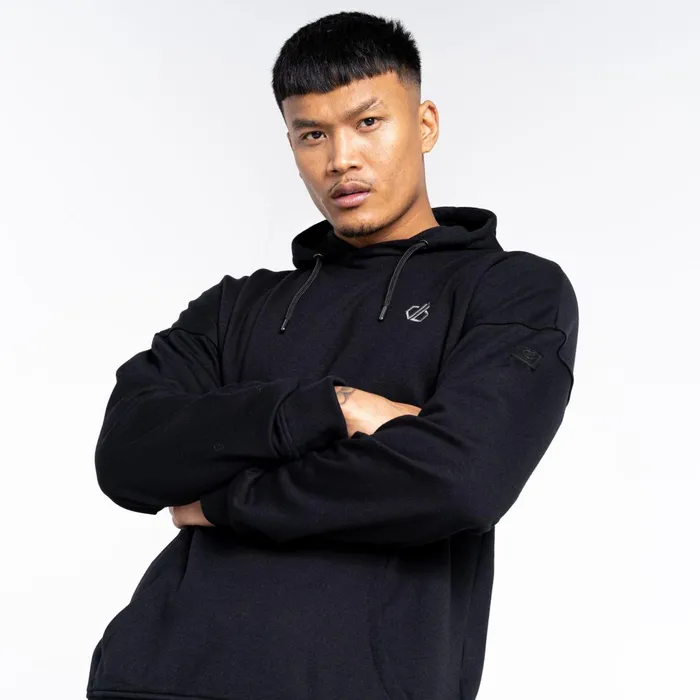 Dare 2b Hoodies and Sweatshirts Jermaine Jenas 8211 Distinctly Graphic Hoodie Black 8211 Men