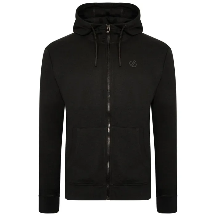 Dare 2b Hoodies and Sweatshirts Jermaine Jenas 8211 Modulus Full Zip Hoodie Black 8211 Men
