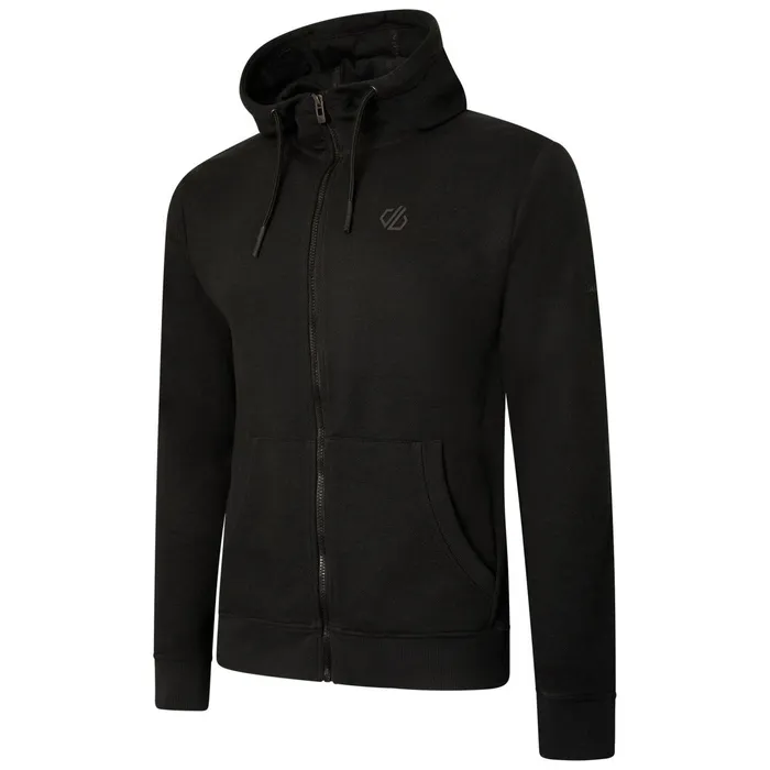 Dare 2b Hoodies and Sweatshirts Jermaine Jenas 8211 Modulus Full Zip Hoodie Black 8211 Men