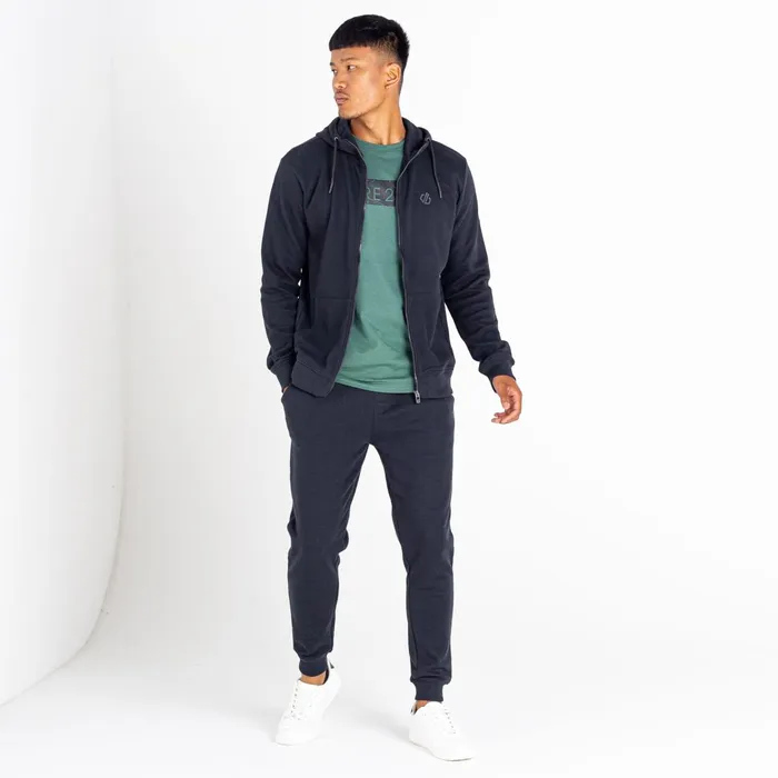 Dare 2b Hoodies and Sweatshirts Jermaine Jenas 8211 Modulus Full Zip Hoodie Black 8211 Men