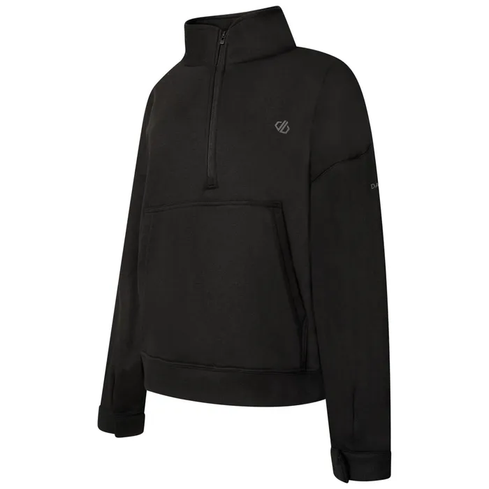 Dare 2b Hoodies and Sweatshirts Recoup Ii Half Zip Sweatshirt Black 8211 Women