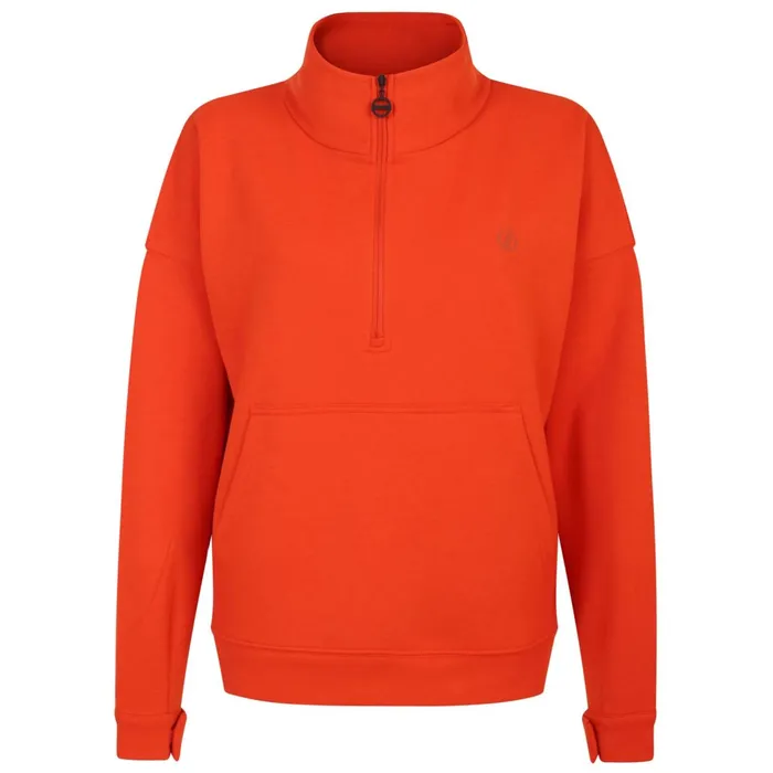 Dare 2b Hoodies and Sweatshirts Recoup Ii Half Zip Sweatshirt Rusty Orange 8211 Women