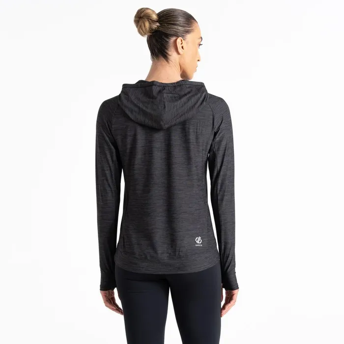 Dare 2b Hoodies and Sweatshirts Sprint City Lightweight Hoodie Black 8211 Women