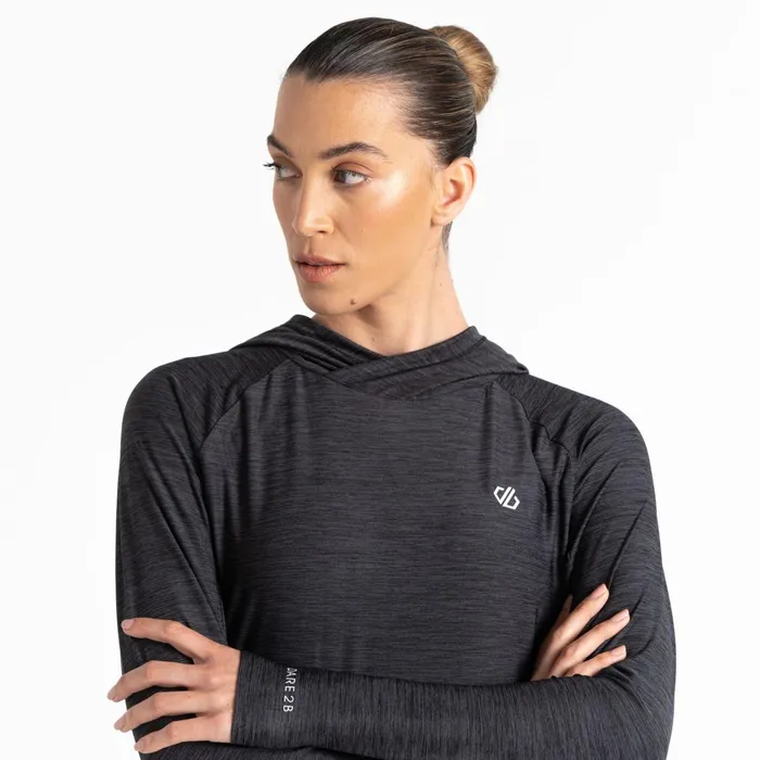 Dare 2b Hoodies and Sweatshirts Sprint City Lightweight Hoodie Black 8211 Women