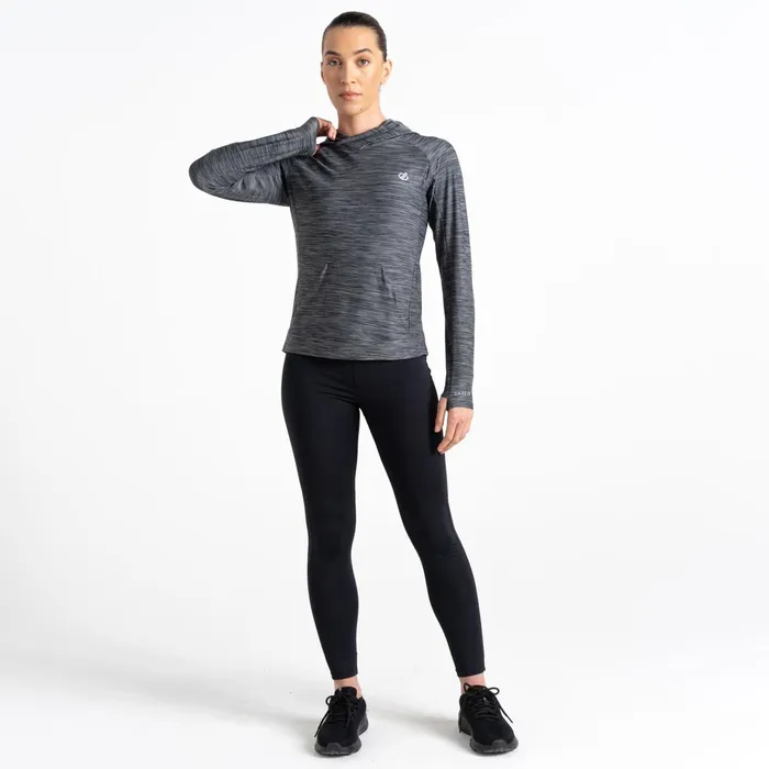 Dare 2b Hoodies and Sweatshirts Sprint City Lightweight Hoodie Ebony Grey 8211 Women