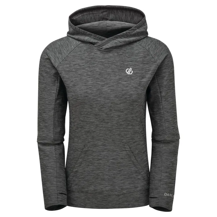 Dare 2b Hoodies and Sweatshirts Sprint City Lightweight Hoodie Ebony Grey 8211 Women