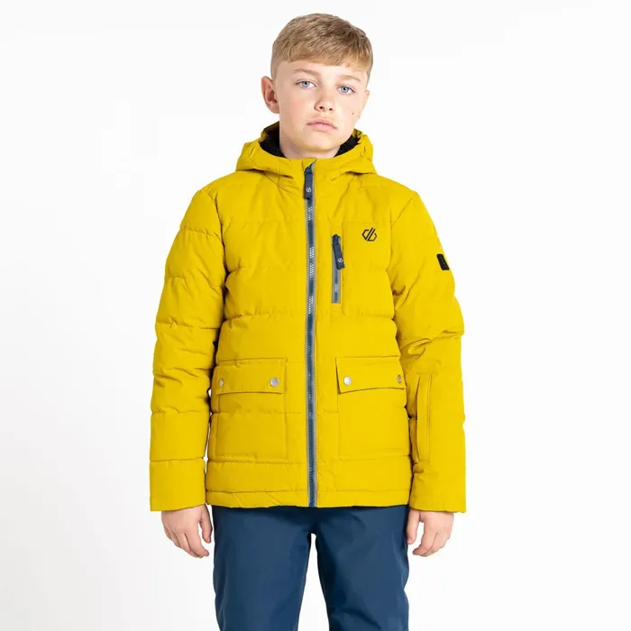 Dare 2b Insulated Jackets Boys039 Folly Waterproof Ski Jacket Moss Yellow 8211 Kids Dare 2b Insulated Jackets Boys039 Folly Waterproof Ski Jacket Moss Yellow 8211 Kids