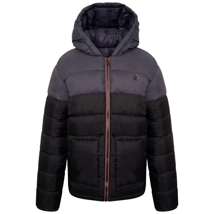 Dare 2b Insulated Jackets Boys039 Nothing To It Waterproof Insulated Jacket Black Ebony Grey 8211 Kids Dare 2b Insulated Jackets Boys039 Nothing To It Waterproof Insulated Jacket Black Ebony Grey 8211 Kids