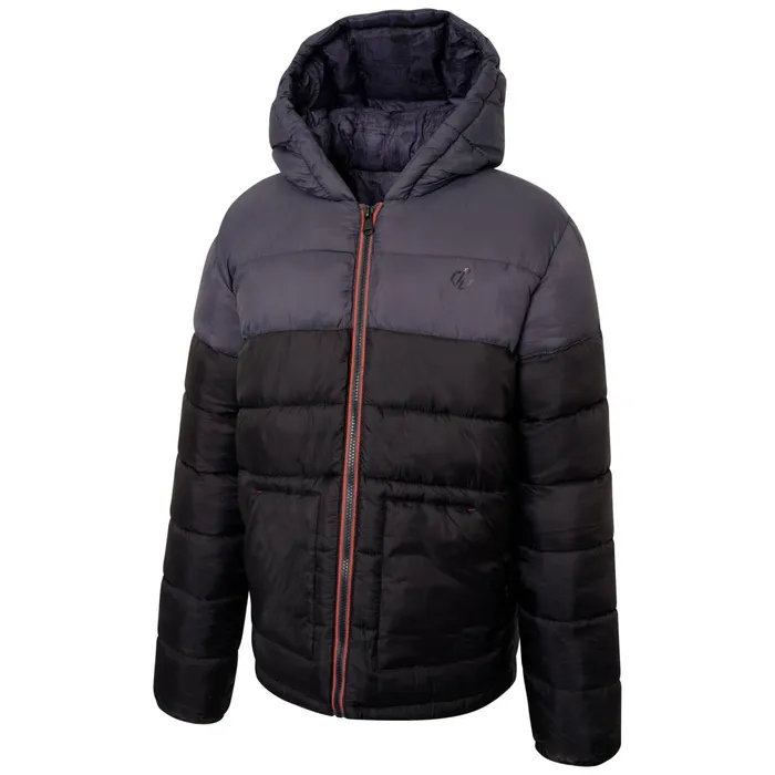 Dare 2b Insulated Jackets Boys039 Nothing To It Waterproof Insulated Jacket Black Ebony Grey 8211 Kids Dare 2b Insulated Jackets Boys039 Nothing To It Waterproof Insulated Jacket Black Ebony Grey 8211 Kids