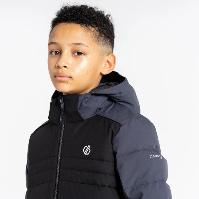 Dare 2b Insulated Jackets Cheerful Ii Ski Jacket Black Ebony 8211 Kids