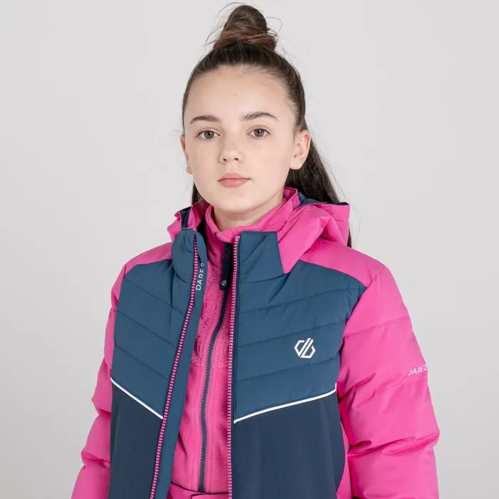 Dare 2b Insulated Jackets Cheerful Recycled Waterproof Insulated Ski Jacket Rasberry Rose Dark Denim Nighfall Navy 8211 Kids Dare 2b Insulated Jackets Cheerful Recycled Waterproof Insulated Ski Jacket Rasberry Rose Dark Denim Nighfall Navy 8211 Kids