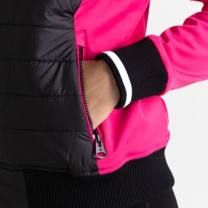 Dare 2b Insulated Jackets Fend Jacket BlackPure Pink 8211 Women