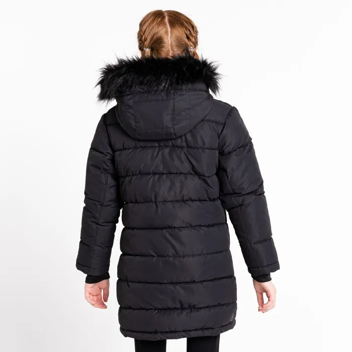 Dare 2b Insulated Jackets Girls039 Striking Ii Waterproof Jacket Black 8211 Kids