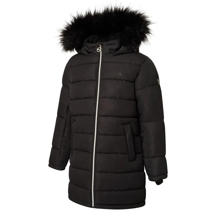 Dare 2b Insulated Jackets Girls039 Striking Ii Waterproof Jacket Black 8211 Kids