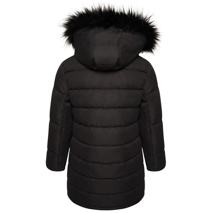 Dare 2b Insulated Jackets Girls039 Striking Ii Waterproof Jacket Black 8211 Kids