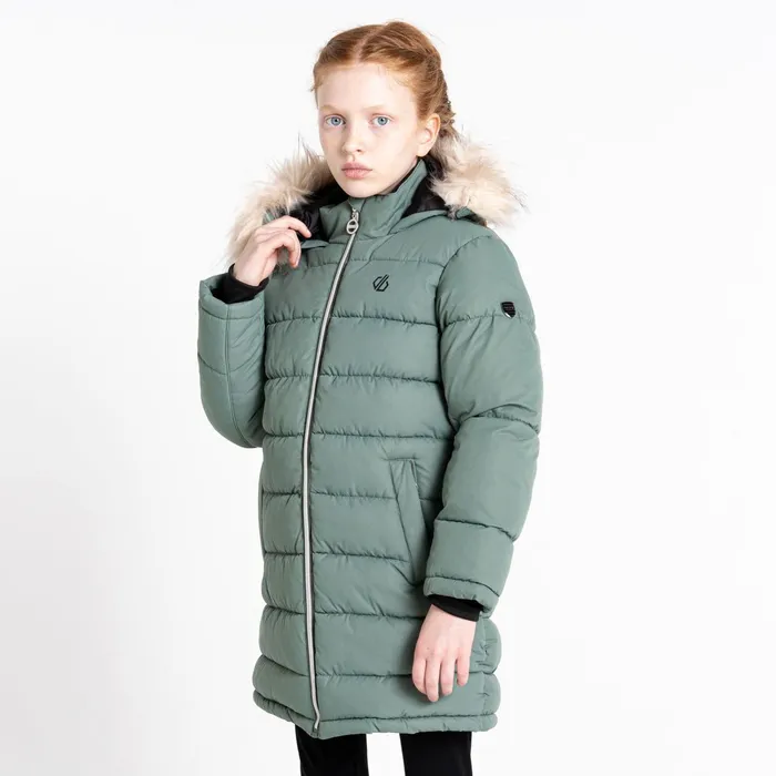 Dare 2b Insulated Jackets Girls039 Striking Ii Waterproof Jacket Duck Green 8211 Kids Dare 2b Insulated Jackets Girls039 Striking Ii Waterproof Jacket Duck Green 8211 Kids