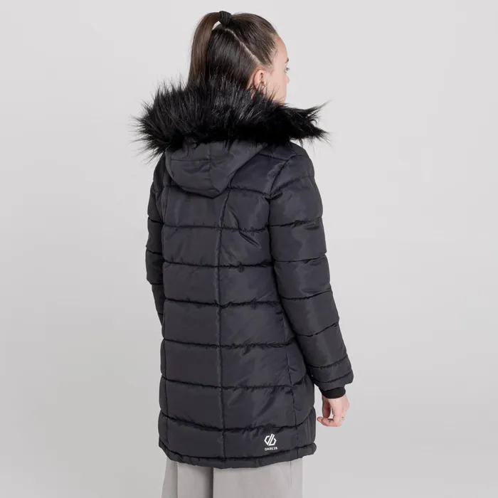 Dare 2b Insulated Jackets Girls039 Striking Waterproof Jacket Black 8211 Kids Dare 2b Insulated Jackets Girls039 Striking Waterproof Jacket Black 8211 Kids