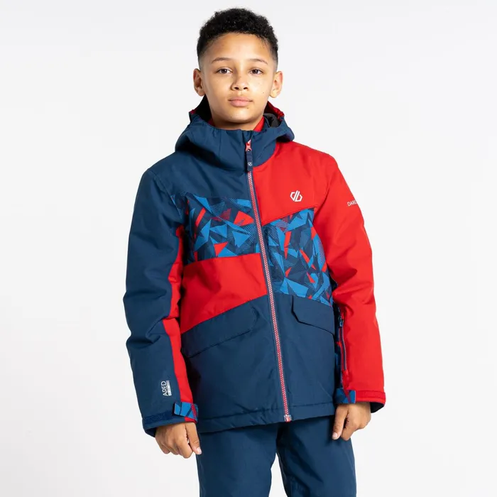 Dare 2b Insulated Jackets Glee Ii Ski Jacket Moonlight Denim Red 8211 Kids