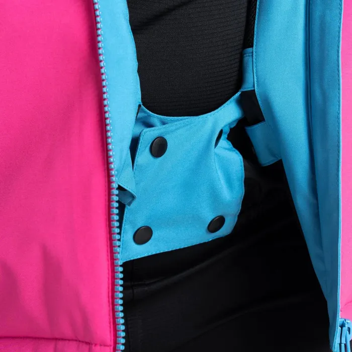 Dare 2b Insulated Jackets Humour Ii Ski Jacket Blue Pink Mountain Print 8211 Kids