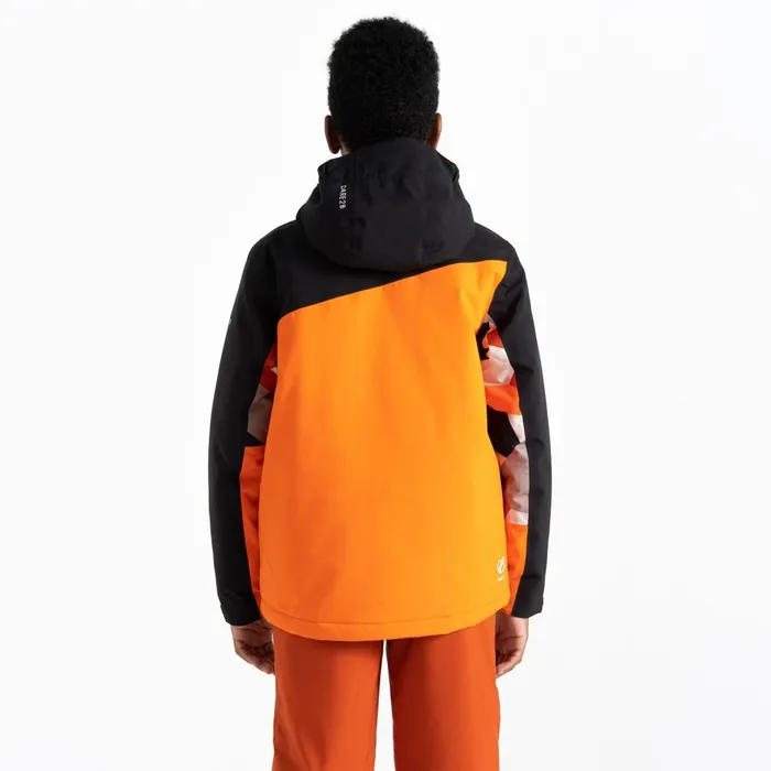 Dare 2b Insulated Jackets Humour Ii Ski Jacket Orange Black Camo 8211 Kids