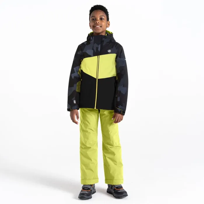 Dare 2b Insulated Jackets Humour Ii Ski Jacket Yellow Black Camo 8211 Kids