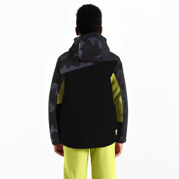 Dare 2b Insulated Jackets Humour Ii Ski Jacket Yellow Black Camo 8211 Kids
