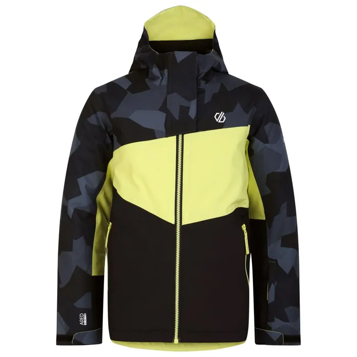 Dare 2b Insulated Jackets Humour Ii Ski Jacket Yellow Black Camo 8211 Kids