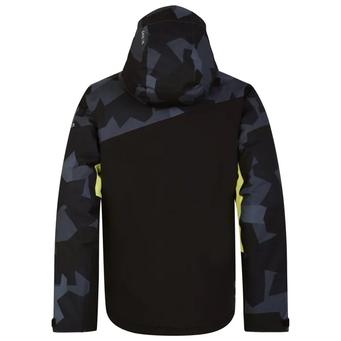 Dare 2b Insulated Jackets Humour Ii Ski Jacket Yellow Black Camo 8211 Kids